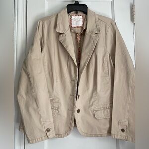 Sonoma Live Blazer/ Jacket with front buttons, Size: 1X